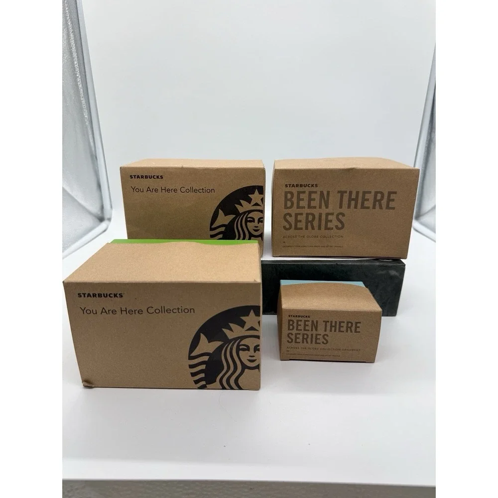 Starbucks Mug Lot 4 San Antonio Washington DC Nebraska You Are Here Been There